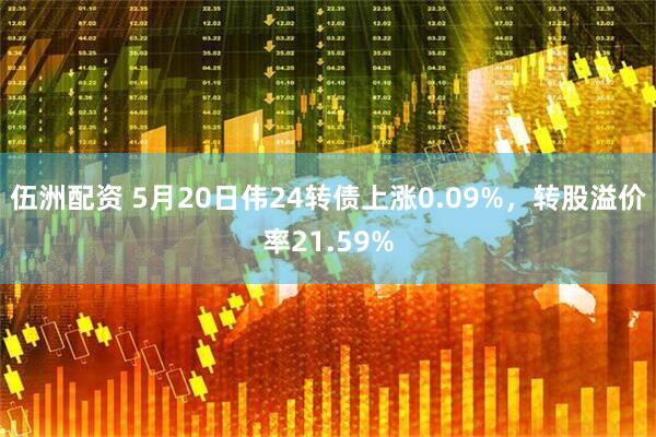 伍洲配资 5月20日伟24转债上涨0.09%，转股溢价率21.59%